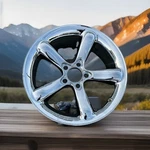 Plymouth Prowler 97-02 Oem Front Right Left Chrome Wheel Rim New. Price: $1300.00.