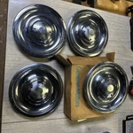 General Motors Nos New 3901712 Wheel Center Caps Set Assy Rally Corvette. Price: $195.00.