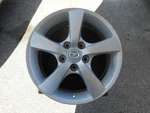 Mazda 3 16" Wheel Rim 2004-2006 Alloy Used Oem Silver 9965416560 OW64862. Price: $101.99.