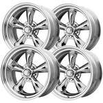 (SET-4) American Racing VN615 Torq Thrust Ii 15X8 5X5" -18MM Chrome Wheels Rims New. Price: $1372.00.