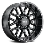 G-fx TM5 Wheel 20X9 (12, 5X139.7, 78.3) Black Single Rim New. Price: $293.32.