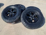 17" Jeep Wrangler Sport Oem Wheels Rims Tires 9237 Black New Nitro. Price: $1595.00.