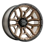 Ultra 20X9 6X135 -12 126BZ Warmonger Bronze W/gloss Black Lip Wheel Rim New. Price: $352.34.