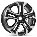 18" 7" 5X110 Machined Black Alloy Factory Oem Wheel Rim 2022-2024 Jeep Compass New. Price: $249.99.