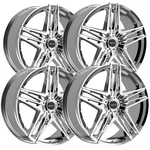 (set Of 4) Motiv 440C 20X8.5 5X112/5X4.5" +40MM Chrome Wheels Rims 20" Inch New. Price: $1478.96.