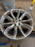 2011-2015 Ford Explorer Wheel Rim 20X8-1/2 Spoke, Polished (curved Spokes) Used. Price: $144.99.