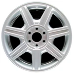 Wheel Rim Cadillac Srx 17 2003-2005 9596270 Oem Silver 4593 Remanufactured. Price: $164.00.