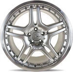 2007-2008 Mercedes Benz CLS63 Machined Hyper Silver 19X10 Oem Wheel 65447 Remanufactured. Price: $814.99.
