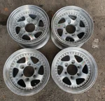 Jdm 15" Tenneco Rims Wheels 139.7X6 Land Cruiser Hilux 4RUNNER LC2 Fj Prado LJ78 Used. Price: $1164.83.
