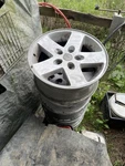 Jeep 17 Inch 5 Lug Original With Spare Aluminum Set Of Used. Price: $350.00.