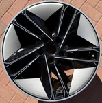 Audi E-tron Gt Rs 21" Factory Oem Wheel Rim Rear Black & Grey Used. Price: $898.87.