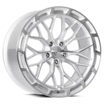22" Dolce Performance Magari Gloss Silver Machined Face 22X9 5X115 15MM Wheel New. Price: $560.00.