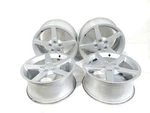2005 2006 2007 Chevrolet Corvette Oem Set Of 4 Staggered 18'' Silver Used. Price: $427.50.