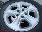 Wheel/rim Only Oem 14-17 Jeep Grandcher Used. Price: $65.00.