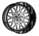 26" Flow XFX-307 Brushed Milled With Black Lip Wheel 26X12 6X135/6X5.5 -44MM New. Price: $461.46.