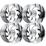 (SET-4) Scorpion SC30 20X9 5X127/5X139.7 -12MM Chrome Wheels Rims Inch New. Price: $1617.00.