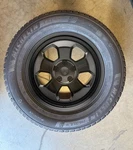 Unplugged Performance Upfit 18" Black Wheels & New Tires Tesla Model Y 3. Price: $2895.00.