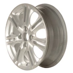 Refurbished 15X5.5 Machined Silver Wheel Fits 2010-2012 Honda Insight 560-64004 Remanufactured. Price: $195.96.
