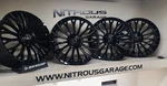 22 Dolce Roma Gloss Black Stagger Wheels Fits Bentley Continental Gtc 03-18 New. Price: $1890.00.