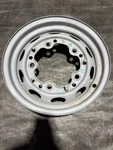 Porsche 356 Lemmerz Wheel (dated 3/65) Used. Price: $175.00.