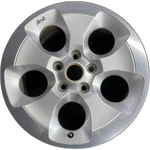 Jeep 18X7.5 Wrangler Silver Wheel Oem Rim Factory Stock 2013-2015 Used. Price: $149.97.