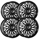 (set Of 4) Dolce Luxury Sesto 22X9.5 6X135/6X5.5" +35MM Gloss Black Wheels Rims New. Price: $2252.00.