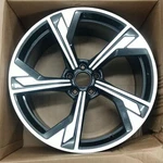 (1) Wheel Rim For Audi RS5 Recond Oem Machined Dark Char Remanufactured. Price: $564.99.