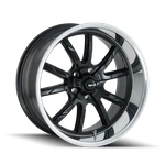 17X7 Ridler 650 Matte Black/polished Lip Wheel 5X5 (0MM) New. Price: $217.60.