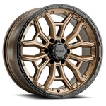 17" Ultra 126BZ Warmonger Bright Bronze Black Lip 17X9 Wheel 6X135 -12MM Rim New. Price: $323.93.
