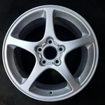 Front Chevrolet Silver Corvette Oem Wheel 17" 2000-2004 Factory Original 5121 Used. Price: $177.58.