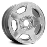 Ford Explorer 99-01 Alloy Factory Wheel 5-SPOKE Silver Machined Accents Used. Price: $282.98.