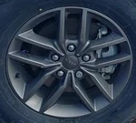 2017 Grand Cherokee Oe Wheel 18X8 W/75TH Anniversary Package Bronze Spoke Used. Price: $147.34.