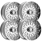 (set 4) Fittipaldi Off-road FA07MC 22X12 8X180 -44MM Mirror Coat Wheels Rims New. Price: $2088.00.