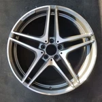 Rear Oem Mercedes-benz Machined Grey C63 Amg C400 C300 Rim 19" Original 85455 Used. Price: $355.18.