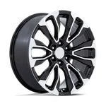 22X9 Performance Replicas Wheels PR211 Gloss Black Machined Face Rims (1PC) New. Price: $460.00.