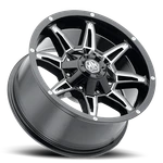 Mayhem Wheels Rim Rampage 17X9 6X135/139.7 ET18 106CB Black W/ Milled Spokes New. Price: $294.99.
