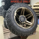 Jeep Wheels Fuel Rims D765 Sfj Matte Bronze 5X127 Concave Wrangler Gladiator (5) New. Price: $3050.00.