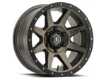 Icon Rebound 17X8.5 6X5.5 0MM Offset 4.75IN Bs 106.1MM Bore Bronze Wheel New. Price: $312.78.
