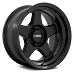 Kmc KM728 Lobo Wheels 17X9 (-38, 6X139.7, 106.1) Black Rims Set Of 4 New. Price: $1480.00.