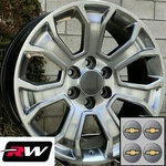Inch Chevy Silverado Factory Style 5665 Wheels 2017 2018 Hyper 99-24 New. Price: $1289.00.