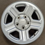 2007-2018 Jeep Wrangler 9072 Wheel 16" Rim Steel Silver Metallic Factory Oem Used. Price: $69.95.