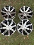 Full Vision Buckshot Utv/atv Wheels (staggered Setup) Used. Price: $200.00.