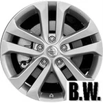 17IN Wheel For Nissan Juke 2011-2017 Silver Recon Alloy Rim W/o Center Cap Remanufactured. Price: $187.50.