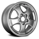 Ford Taurus 03-07 5-SPOKE Silver 16X6 Alloy Factory Wheel Remanufactured Used. Price: $288.20.