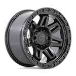 Fuel Offroad Syndicate Blackout Rim: 17X9, 6X139.7/6X5.5, 1MM, D81017908450 New. Price: $370.00.