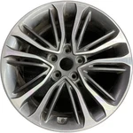 Hyundai Machined Charcoal Veloster Oem Wheel 18 2016 Factory Rim 70894B Used. Price: $163.78.