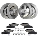 Brake Disc And Pad Kits 4-WHEEL Set Front & Rear For Chevy Isuzu Ascender Buick New. Price: $383.99.