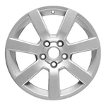 17X8 Spoke Used Aluminum Wheel Painted Light Silver Metallic 560-04702. Price: $199.89.