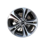 17" Kia Forte Wheel Rim Factory Oem 74678 2014-2017 Machined Grey Remanufactured. Price: $295.00.