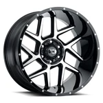 Vision Wheel Sliver 20X10 8X6.5 -25MM Gloss Black/machined 360-20081GBMF-25 New. Price: $322.13.